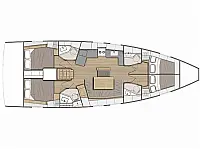 Oceanis 46.1 - Layout image