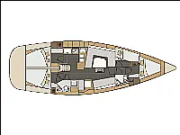 Elan 45 Impression - Layout image