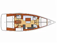 Oceanis 48 - Layout image