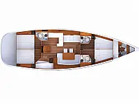 Jeanneau 53 - Layout image