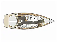 Elan 40 Impression - Layout image