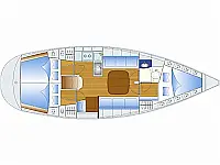 Bavaria 36 /3cab - Layout image