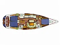 Sun Odyssey 49 - Layout image