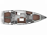 Bavaria Cruiser 51-4 - Layout image