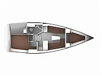 Bavaria Cruiser 33 - Layout image