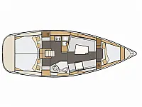 Elan 35 Impression - Layout image