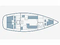 Bavaria 37 - Layout image