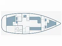 Bavaria 33 - Layout image