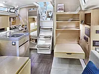 Oceanis 34.1 - Internal image