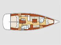 Oceanis 46 - Layout image