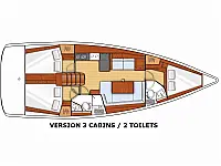 Cyclades 41 - Layout image