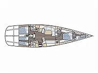 Dehler 60 - Layout image