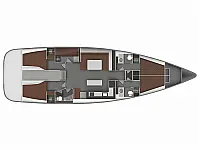 Bavaria 55 - Layout image