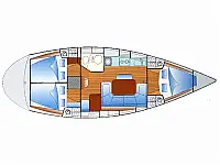 Bavaria 37 - Layout image