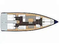 Bavaria 45 - Layout image