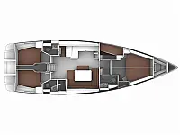 Bavaria 51 - Layout image