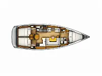 Sun Odyssey 41 - Layout image