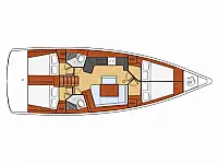 Oceanis 45 - Layout image