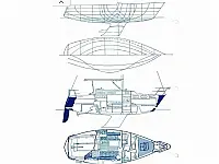 Dufour 2800 - Layout image