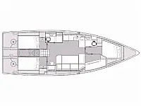 Elan Impression 43 - NEW MODEL 2023. - Layout image