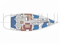 Ocean Star 56.1 - Layout image