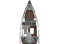 Bavaria Cruiser 46 - Layout image