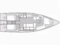 Elan Impression 43 - Layout image