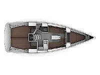 Bavaria Cruiser 34 - Layout image