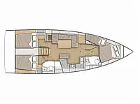 Oceanis 40.1 - Layout image