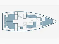 Bavaria 37 - Layout image