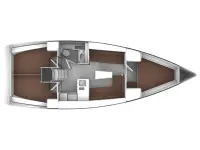 BAVARIA C 37 BT - Layout image