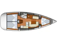 SUN ODYSSEY 36i - Layout image