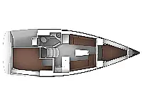 BAVARIA C 33  - Layout image