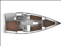 BAVARIA C 33  - Layout image