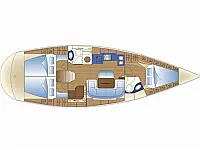 Bavaria 42 - Layout image