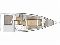 Oceanis 30.1 - Layout image