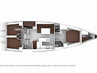 Bavaria 56 - Layout image