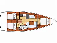 Oceanis 40.1 - Layout image