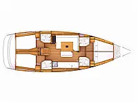 Sun Odyssey 469 - Layout image