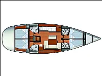 Sun Odyssey 49i - Layout image