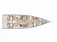 Oceanis 60 - Layout image