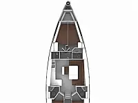 Bavaria Cruiser 46 - Layout image