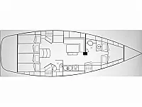 Fast Cruiser 42 - Layout image