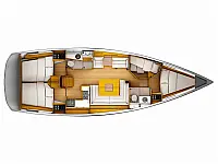 Sun Odyssey 449 - Layout image