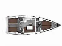 Bavaria Cruiser 46 - Layout image