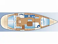 Bavaria 44 - Layout image