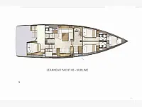 Jeanneau 60 - Layout image