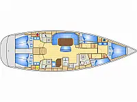 Bavaria 50 - Layout image