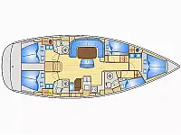 Bavaria 50 - Layout image