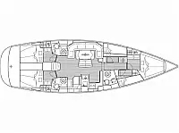 Bavaria 50 - Layout image